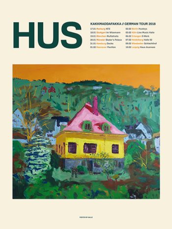 HUS Poster - German Tour Winter 2018