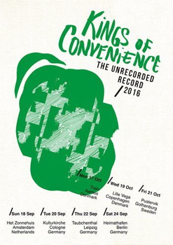 Unrecorded Record Tour Poster