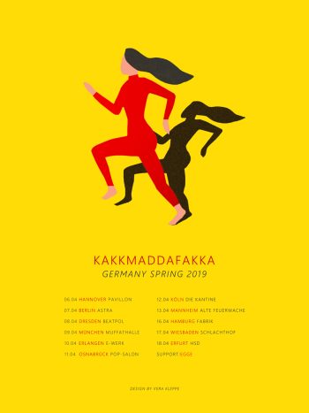 Runaway Girl Poster - German Tour Spring 2019