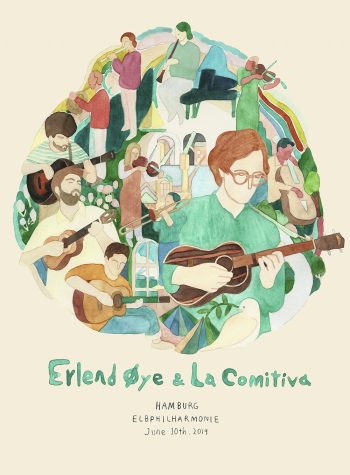 Erlend Øye & La Comitiva Poster Elbphilharmonie
