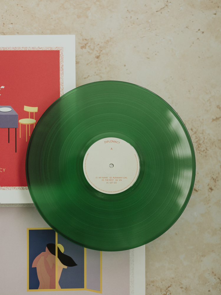 DIPLOMACY Green Vinyl - Say Yes