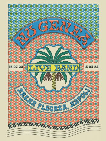 Nu Genea live band in Napoli Poster