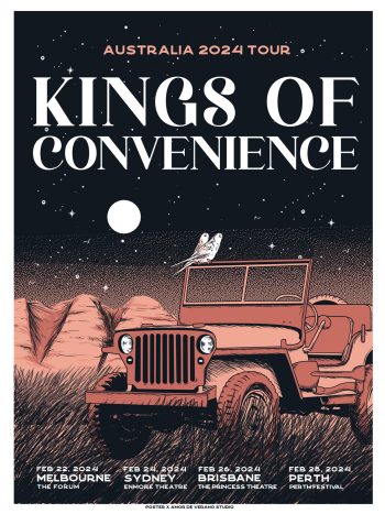 Australia 2024 Tour Poster