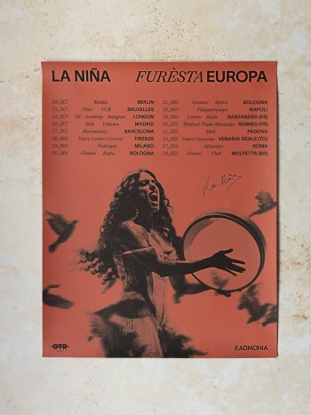 FURÈSTA Signed Tour Poster